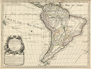 Lot 54, Auction  101, Südamerika (De l'Isle), L'Amerique meridionale