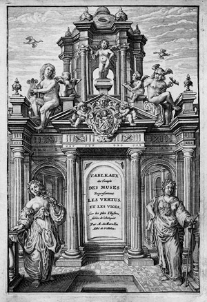 Lot 2073, Auction  101, Marolles, M. de, Tableaux du temple des muses