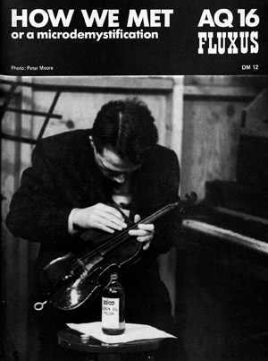 Lot 3357, Auction  101, Paull, Silke, How we met - AQ 16 Fluxus (+ Beig.)