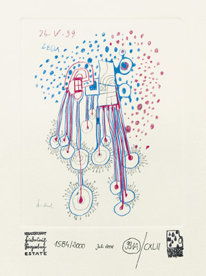 Lot 3361, Auction  101, Schmied, Wieland, Hundertwasser 1928 - 2000