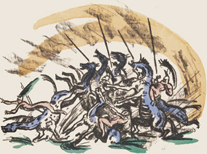 Lot 3417, Auction  101, Kleist, Heinrich von, Penthesilea. Illustr. R. Seewald. 1917