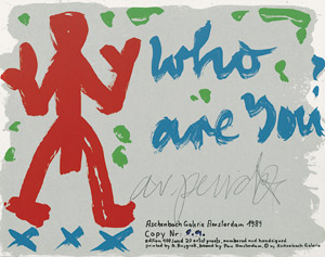 Lot 3563, Auction  101, Penck, A. R., I am ar. penck