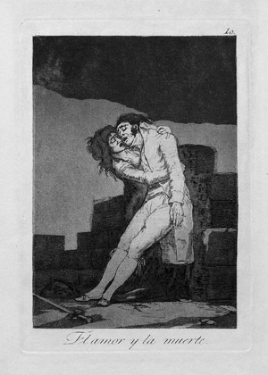 Lot 5362, Auction  101, Goya, Francisco de, El amor y la muerte
