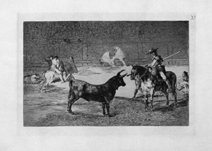 Lot 5371, Auction  101, Goya, Francisco de, El célebre Fernando del toro