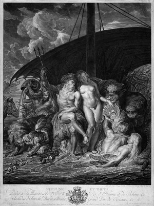 Lot 5426, Auction  101, Schmutzer, Jakob Matthias, Neptun und Thetis