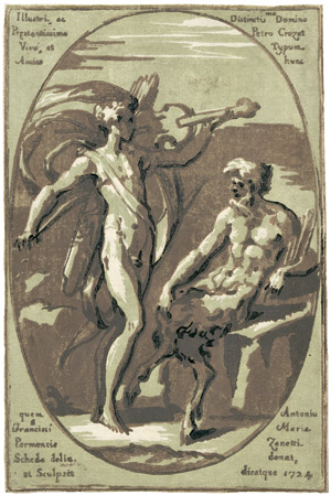 Lot 5456, Auction  101, Zanetti, Antonio Maria, Apoll und Marsyas