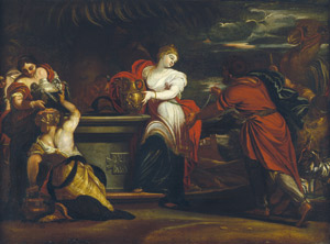 Lot 6052, Auction  101, Neapolitanisch, Rebecca und Eliezer am Brunnen