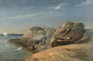 Lot 6136, Auction  101, Sørensen, Carl Frederik, An der Küste bei Marstrand in Schweden