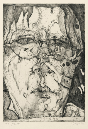 Lot 7176, Auction  101, Janssen, Horst, Glücklich - gemütlich 10°°