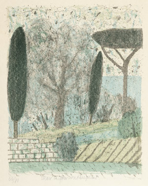 Lot 7309, Auction  101, Peiffer-Watenphul, Max, Landschaft bei Neapel