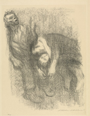 Lot 8224, Auction  101, Kollwitz, Käthe, Tod im Wasser