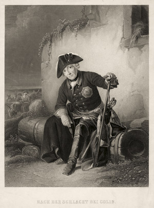 Lot 265, Auction  102, Payne, Albert Henry, Friedrich der Große nach der Schlacht bei Colin.