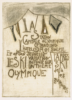 Lot 3082, Auction  102, Bissière, Marc-Antoine., Le Néon de la Vie. 