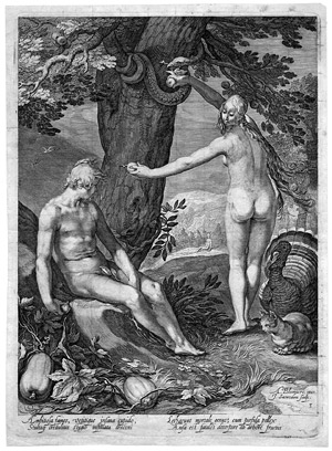 Lot 5284, Auction  102, Saenredam, Jan, Die Geschichte der ersten Menschen