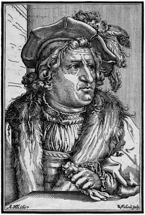 Lot 5294, Auction  102, Sichem, Christoffel van I, Phantasiebildnis eines Mannes mit mit Federbarett und Handschuh