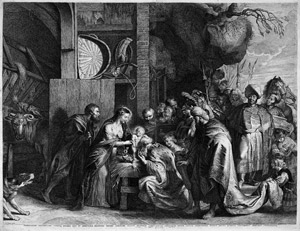 Lot 5322, Auction  102, Vorstermann, Lucas I, Die Anbetung der Könige