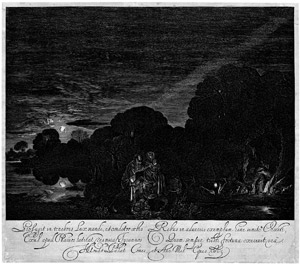 Lot 5634, Auction  102, Goudt, Hendrik, Die Flucht nach Ägypten