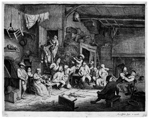 Lot 5718, Auction  102, Ostade, Adriaen van, Der Tanz im Wirtshaus