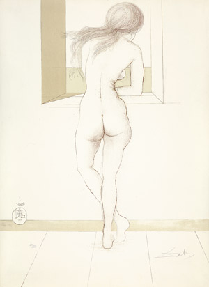 Lot 7084, Auction  102, Dalí, Salvador, Nus