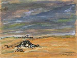 Lot 7092, Auction  102, Dill, Otto, Wüstenlandschaft