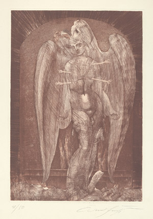 Lot 7118, Auction  102, Fuchs, Ernst, Ikarus - Hermaphrodit