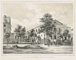 Lot 372, Auction  103, Hofmann, J. P., Acht Tafeln zur Beschreibung des chemischen Laboratoriums zu Gießen