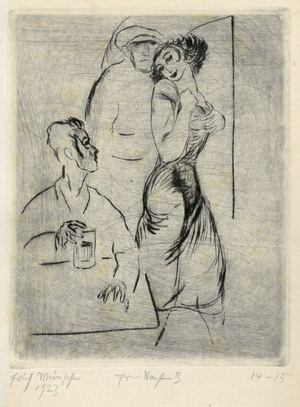 Lot 3879, Auction  103, Wünsche, Erich, Eine Nacht. Sechs Radierungen