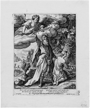 Lot 5178, Auction  103, Passe, Willem de, Das Opfer Abrahams