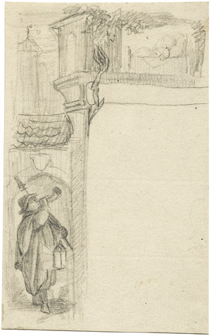 Lot 6744, Auction  103, Speckter, Otto, Der Nachtwächter