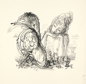 Lot 7478, Auction  103, Weber, A. Paul, Schach spielendes Paar