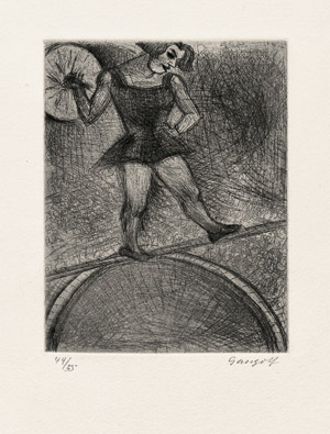 Lot 8088, Auction  103, Gangolf, Paul, Seiltänzerin