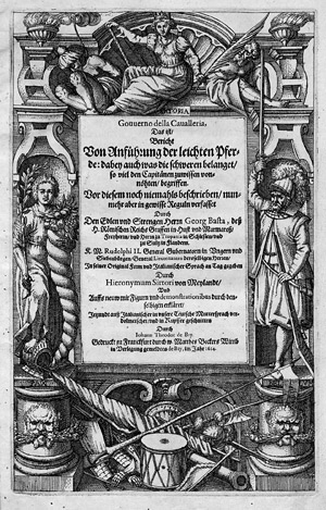 Lot 606, Auction  104, Basta,G., Gouuerno della Caualleria