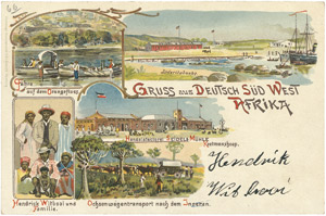 Lot 2771, Auction  104, Witbooi, Hendrik, Signierte Ansichtskarte