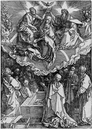 Lot 5081, Auction  104, Dürer, Albrecht, Mariae Himmelfahrt und Krönung