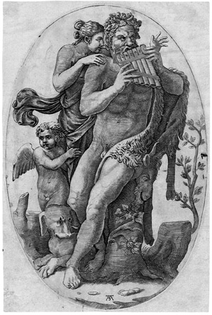 Lot 5255, Auction  104, Scultori, Adamo, Ein Flöte spielender Faun, umgeben von einer Nymphe, einem Putto und einem Hund