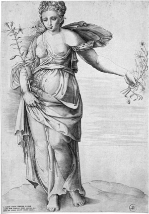 Lot 5285, Auction  104, Vico, Enea, Flora