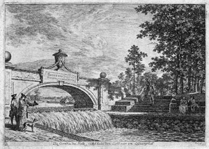 Lot 5323, Auction  104, Findorff, Johann Dietrich, Im Schlosspark von Schloss Ludwigslust