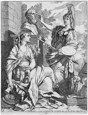 Lot 5707, Auction  104, Lairesse, Gerard de, Allegorie auf die Ölmalerei (La Piété)