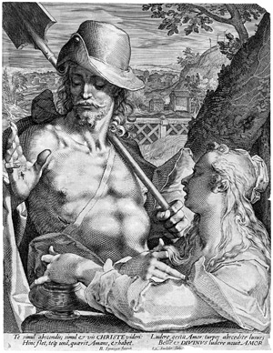 Lot 5811, Auction  104, Sadeler, Aegidius, Christus erscheint Magdalena als Gärtner