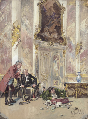 Lot 6468, Auction  104, Kuehl, Gotthardt, Das Missgeschick