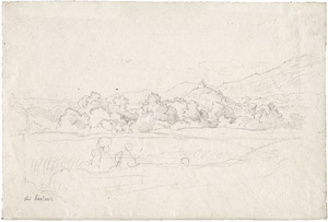 Lot 6497, Auction  104, Richter, Adrian Ludwig, Landschaft bei Kulm