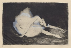 Lot 7353, Auction  104, Oppler, Ernst, Anna Pawlowa, sterbender Schwan, letzte Pose