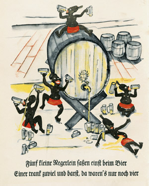 Lot 2099, Auction  105, Hussmann, Heinrich, Die zehn kleinen Negerlein