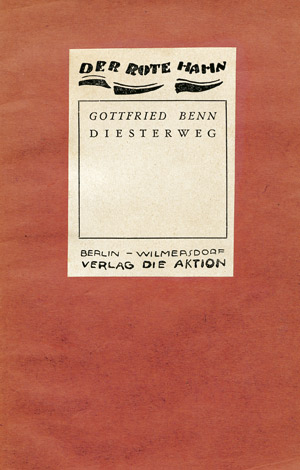 Lot 3660, Auction  105, Benn, Gottfried, Diesterweg