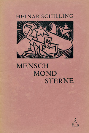 Lot 3837, Auction  105, Schilling, Heinar, Mensch, Mond, Sterne