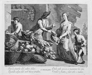 Lot 5283, Auction  105, Baretta, Francesco, L'ortolano