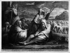 Lot 5285, Auction  105, Barry, James, Hiob von seinen Freunden ermahnt