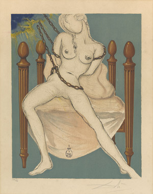 Lot 7142, Auction  105, Dalí, Salvador, Cécile's Chastity