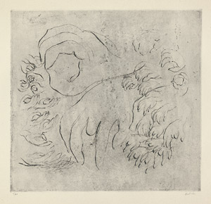 Lot 7169, Auction  105, Fautrier, Jean, Etude de mains