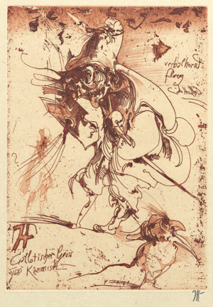 Lot 7286, Auction  105, Janssen, Horst, Langenhorner Jubilate I - V